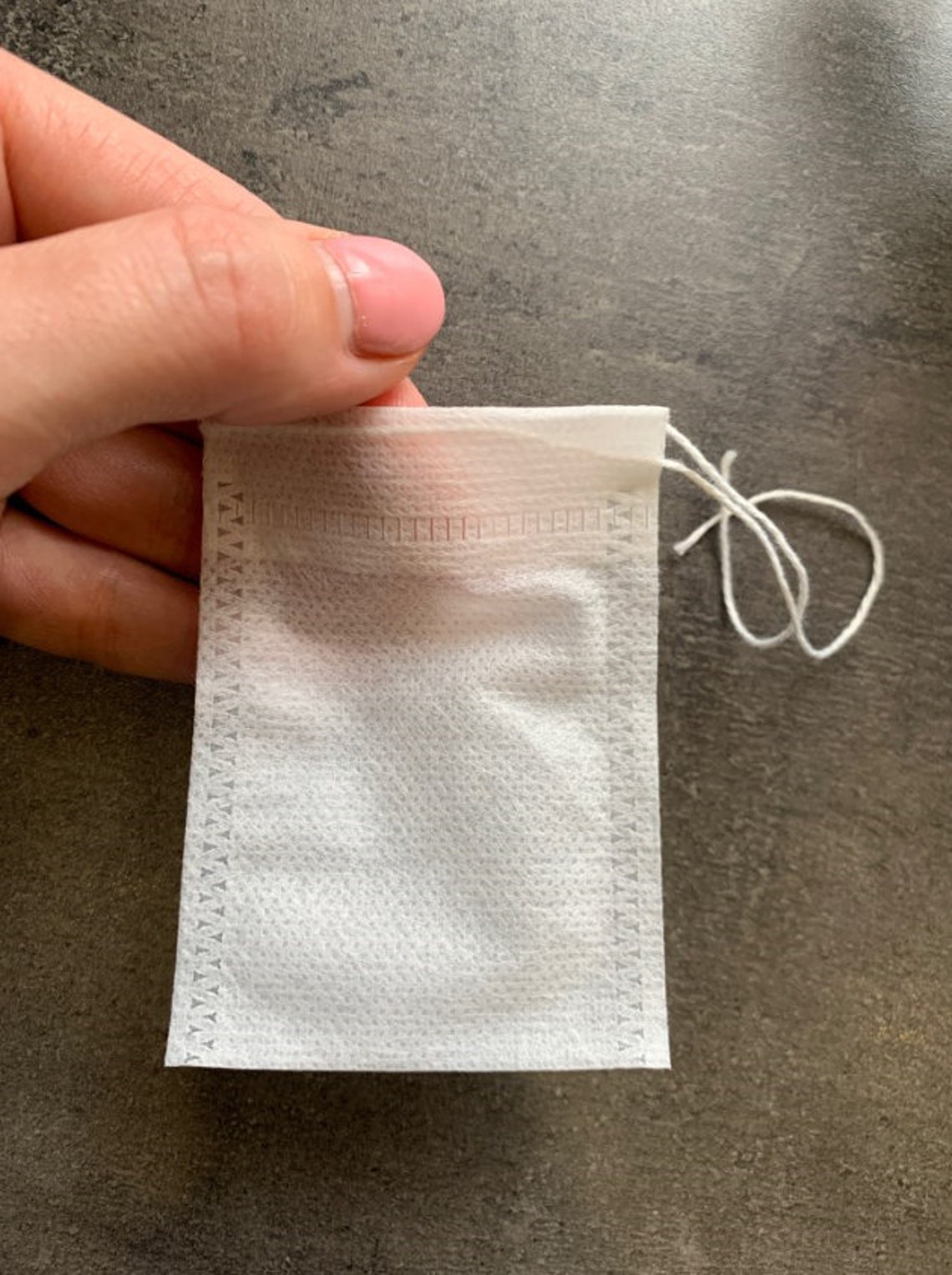 100Pcs/Lot Empty Teabags 5x7cm Scented Tea Bags with String Etsy