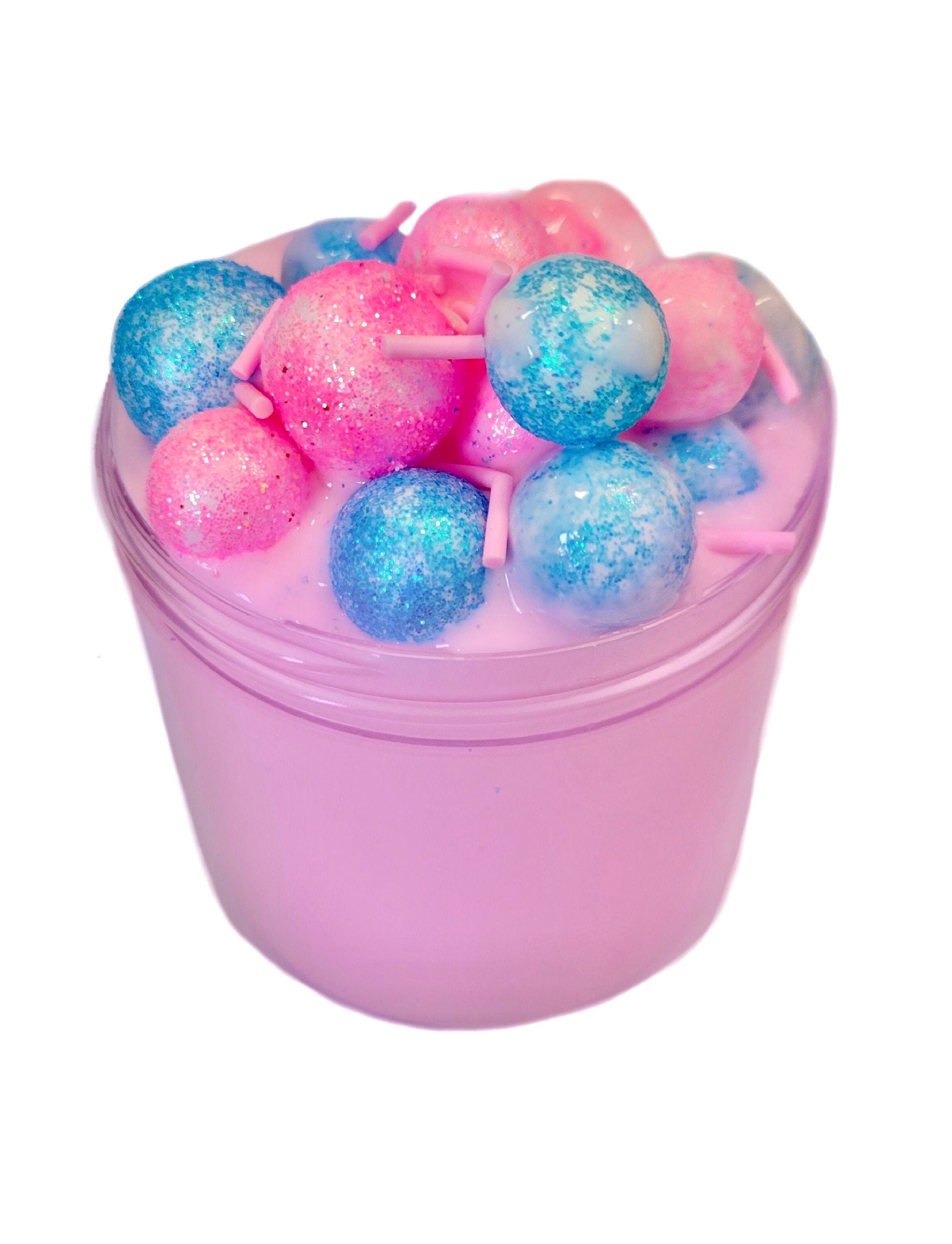 Cotton Candy Cereal Floam Slime Cotton Candy Scented Slime Etsy