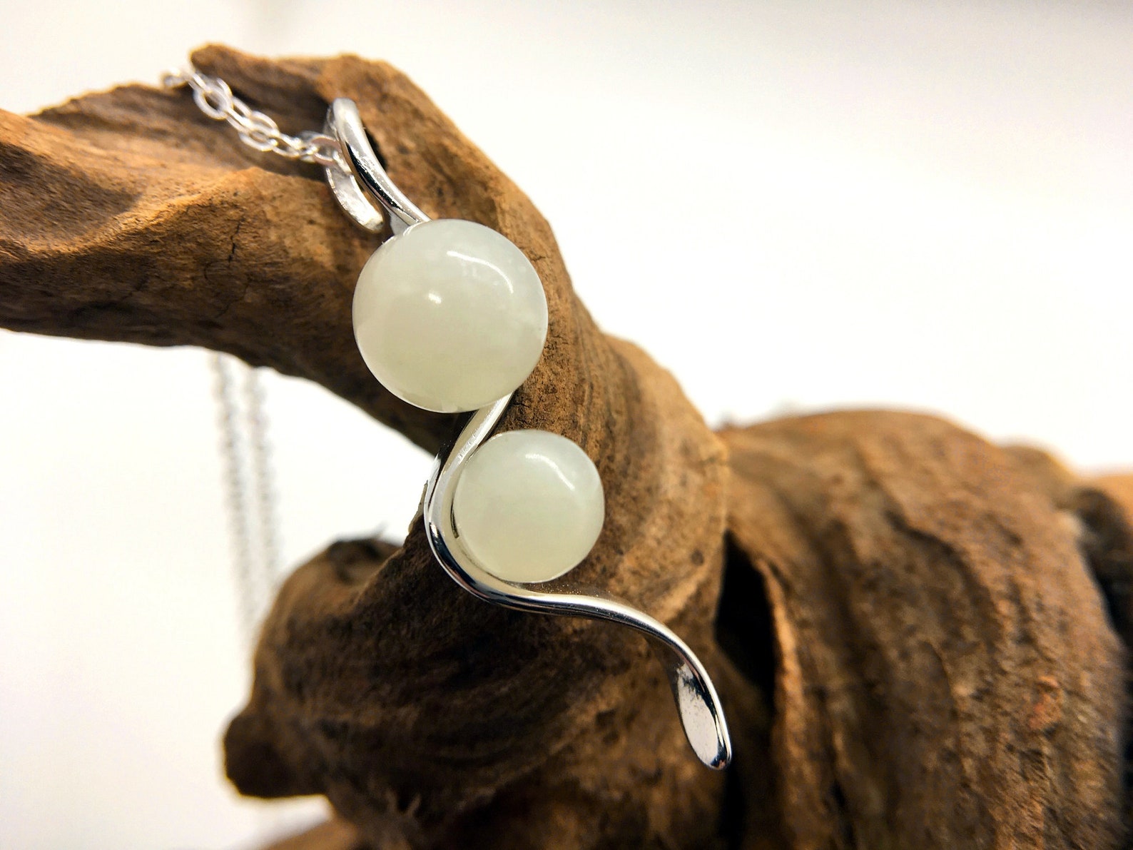 Breastmilk Jewelry Wave 2pearl 925 Sterling Silver Pendant Etsy