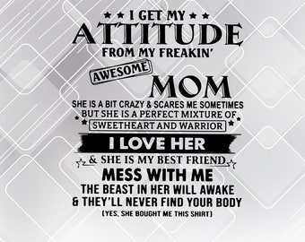 Download I Love My Mom Svg Etsy