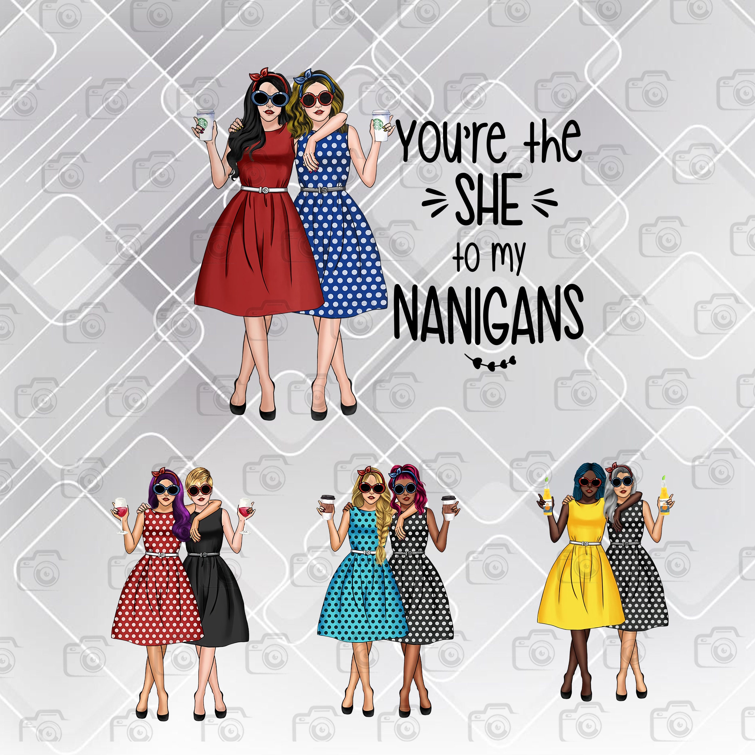 You're The She To My Nanigans Friendship Etsy