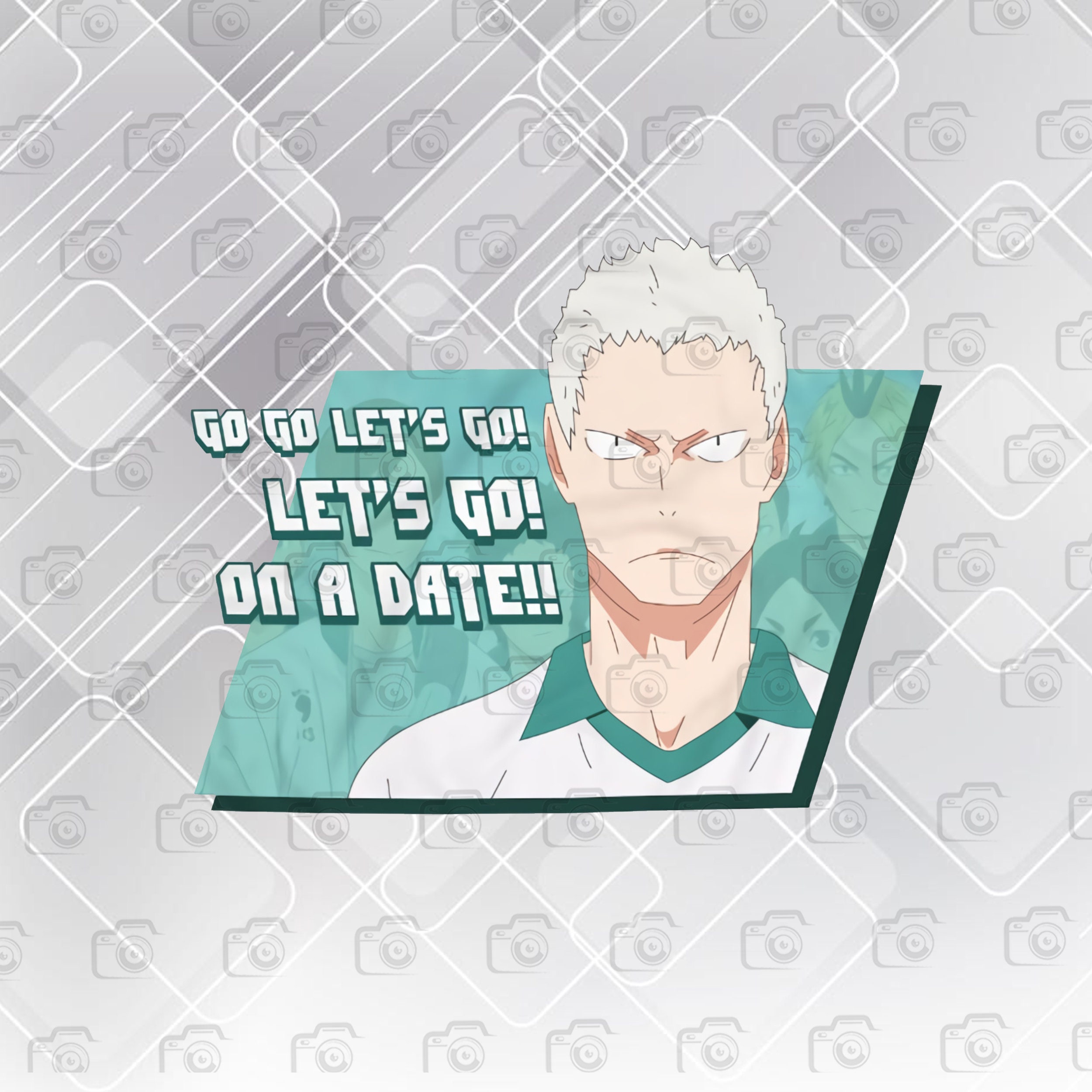 Let S Go On A Date Go Go Let S Go Anime Japanese Etsy