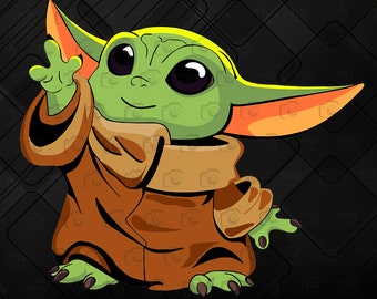 Cute Baby Yoda Etsy
