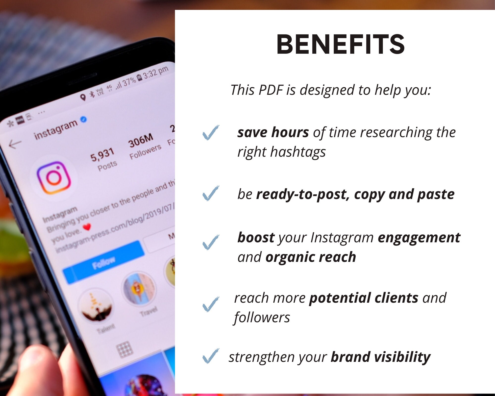 Insurance Instagram Hashtags Strategy and Planning Guide Etsy