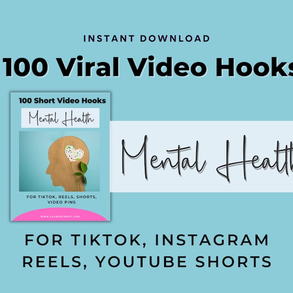 Mental Health Video Hooks, Mental Health Therapy Social Media Post, Counselor Instagram Reels Video, Life Coach Instagram Template, Anxiety