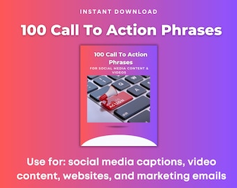 Call To Action Phrases for Small Businesses, Instagram Content Ideas, Instagram Caption, Content Strategy, Copywriting, Viral Video Ideas