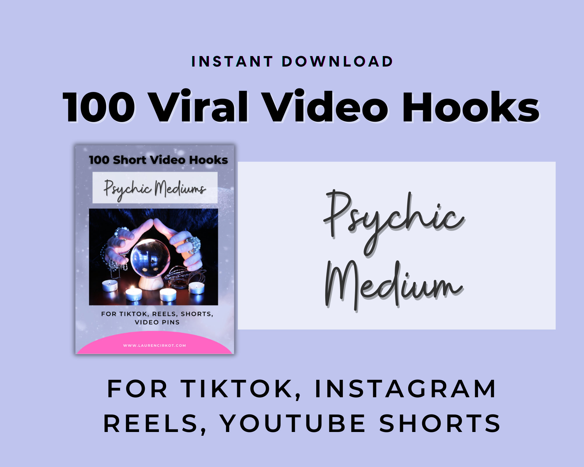 Psychic Medium Video Hooks, Viral Video, Instagram Reels, Content