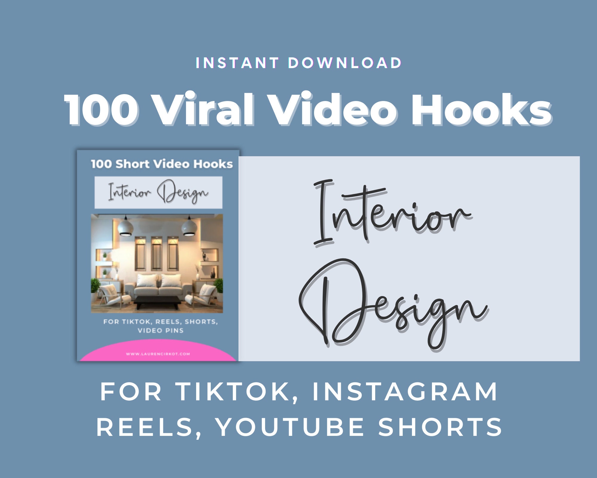 100 Viral Video Hooks for Interior Design (PDF Download) - Etsy