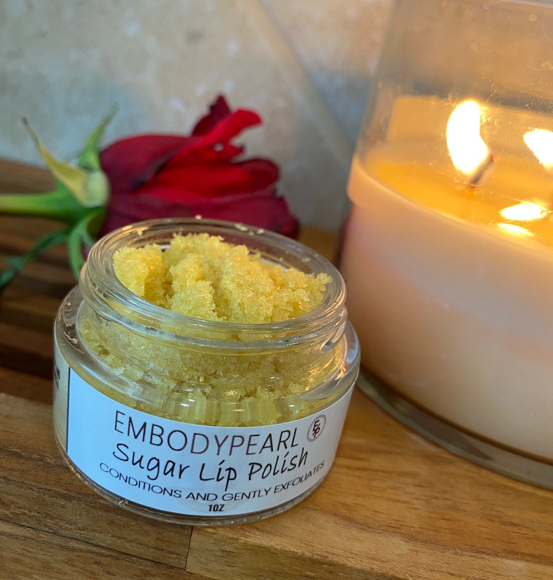 Turmeric Honey and Lemon Lip Brightening Suagr Scrub Smoker Etsy