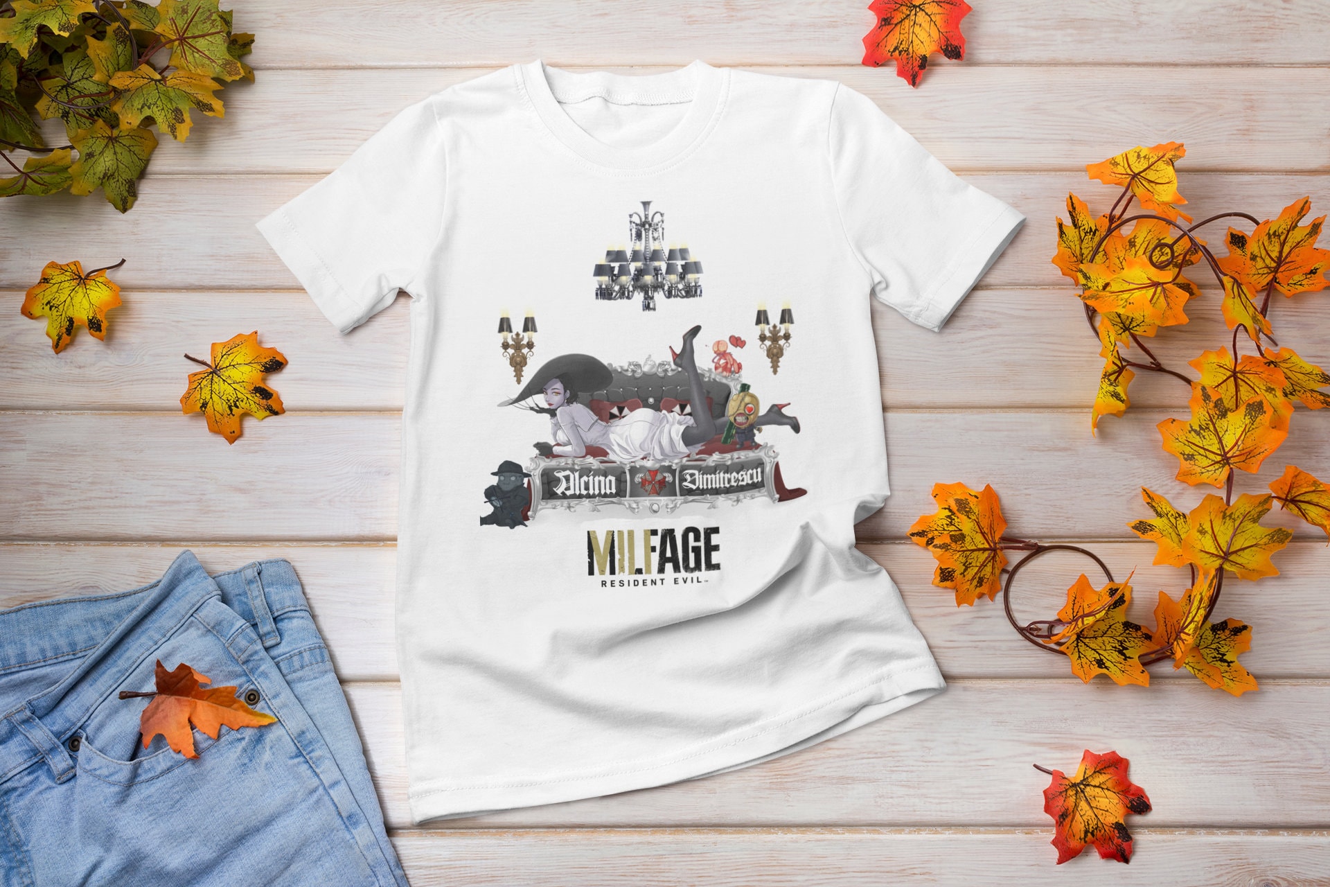 Lady Dimitrescu MILF Next Level T Shirt 