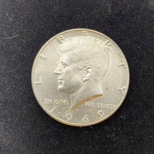 1969 JFK Silver Half-Dollar