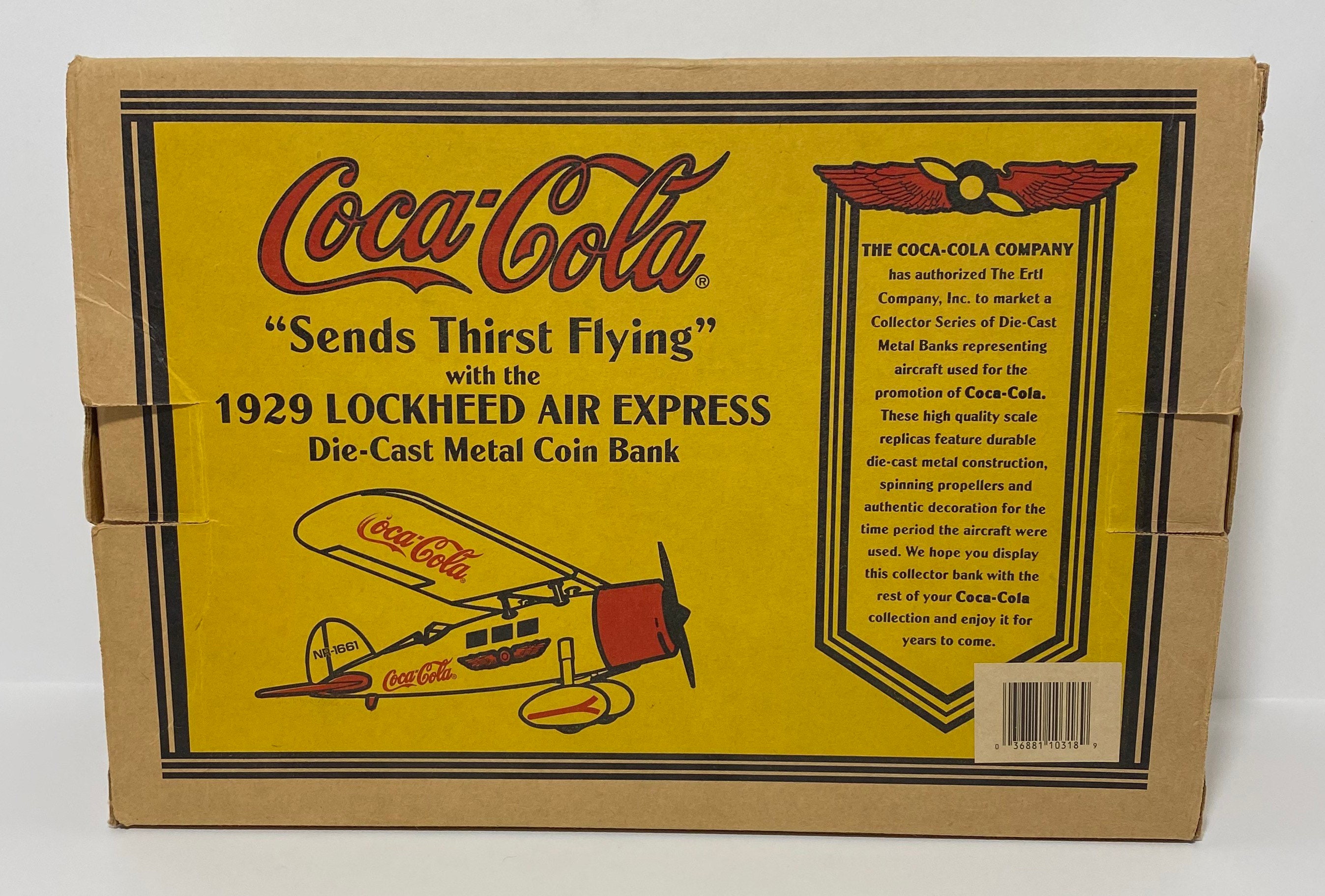 希少】COCA COLA 1929 LOCKHEED AIR ダイキャスト