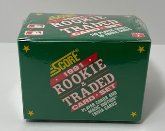 1991 Score Rookie & Traded Baseball-kaarten