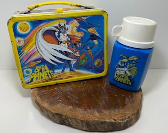 Vintage 1978 Wags 'n Whiskers Thermos: Lunchbox Cat Dog Decor - Etsy