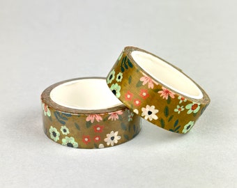 Floral Washi Tape - 1.5 cm wide