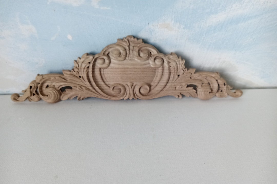 Furniture Appliques Decorative Onlay DIY Furniture Wooden Etsy