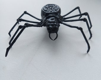 Metal spider  Metal Arachnid Sculpture