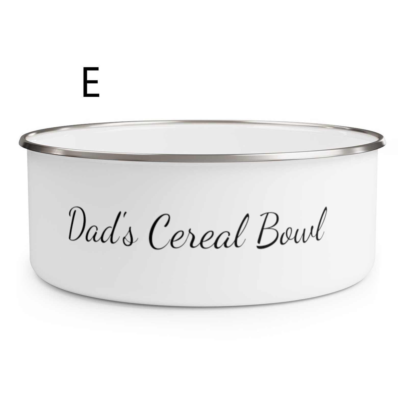 Personalized Cereal or Popcorn Bowl Customized Bowl With Name Etsy
