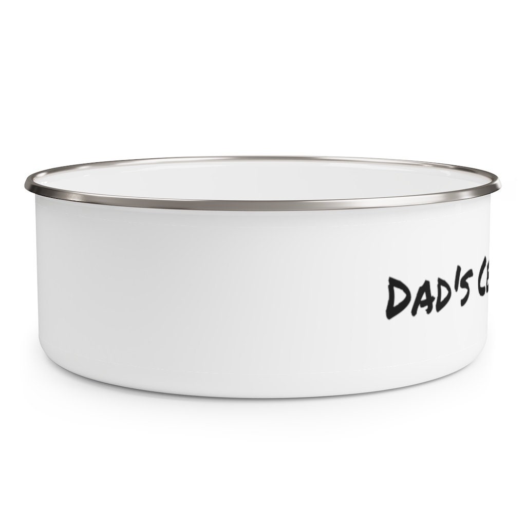 Dad's Cereal Bowl With Lid, Custom Cereal Bowl Gift for Him, Unique