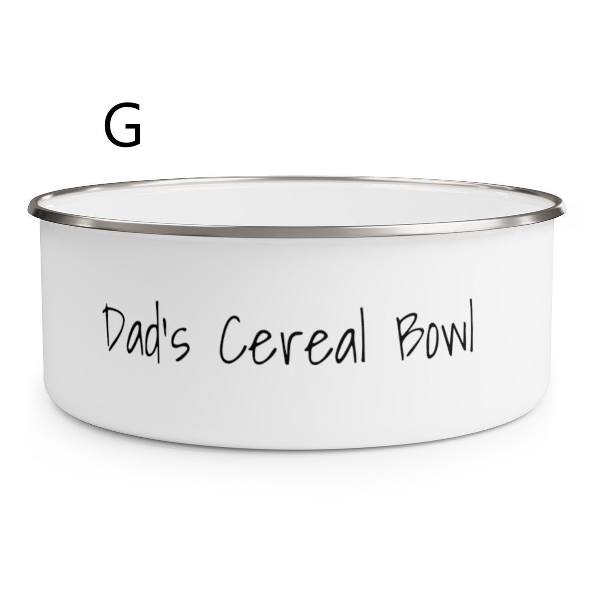 Personalized Cereal or Popcorn Bowl Customized Bowl with Name Etsy