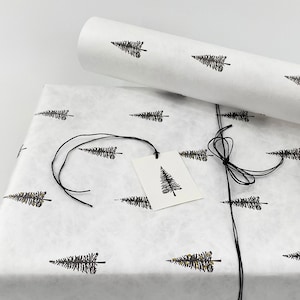 Reusable Wrapping Paper - Trees image 8