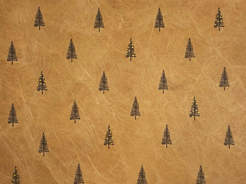 Reusable Wrapping Paper - Trees image 7
