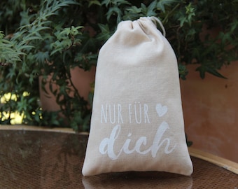 Zirbensäckchen im Landhauslook mit verschiedenen  Aufschriften