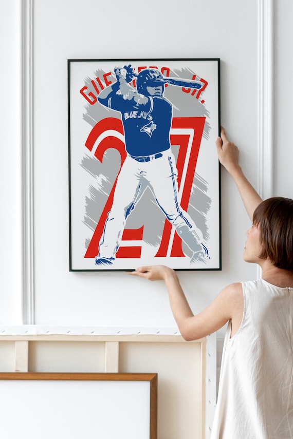 Vladimir Guerrero Jr. Poster: Toronto Blue Jays Baseball Print - Etsy