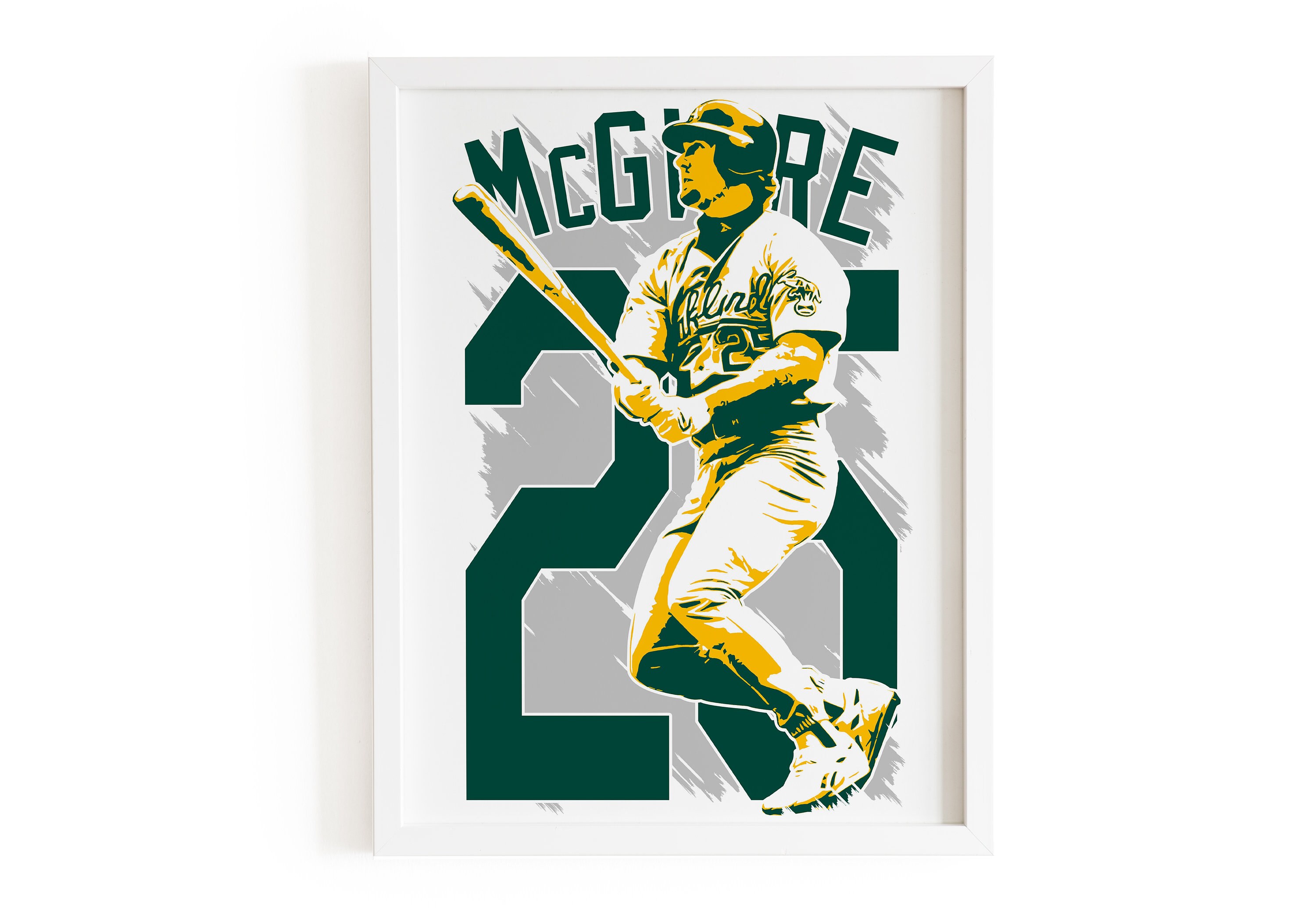 Mark Mcgwire Baseball Poster, Mark Mcgwire Print, Baseball Print — free download