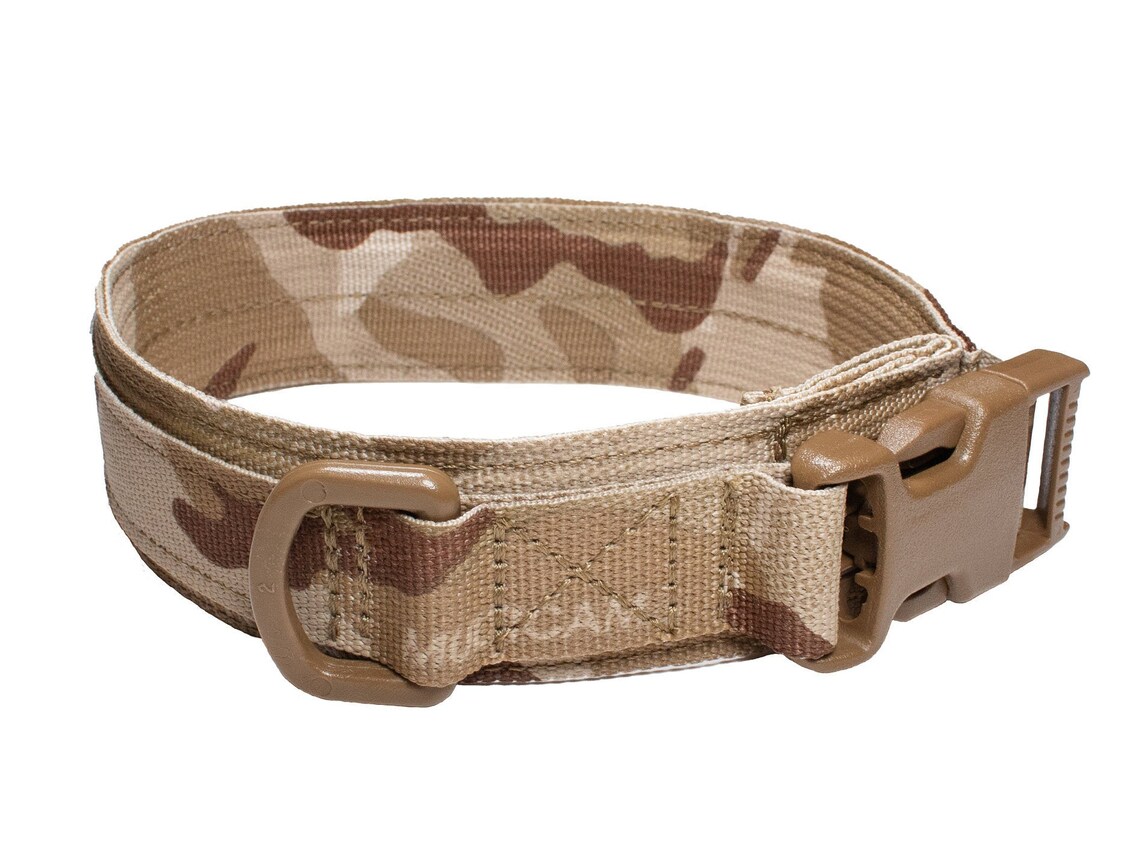 Tactical Dog Collar Multicam Arid 1.5 Etsy