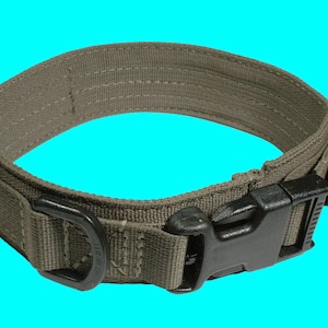 Tactical Dog Collar, Ranger Green 1.5&quot;