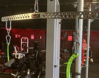 GymPin のステンレススチール LITE D-HANDLE BAR 20