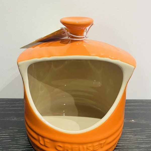 Le Creuset New Stoneware Keramik Orange 0,3L Salz Schwein Keller