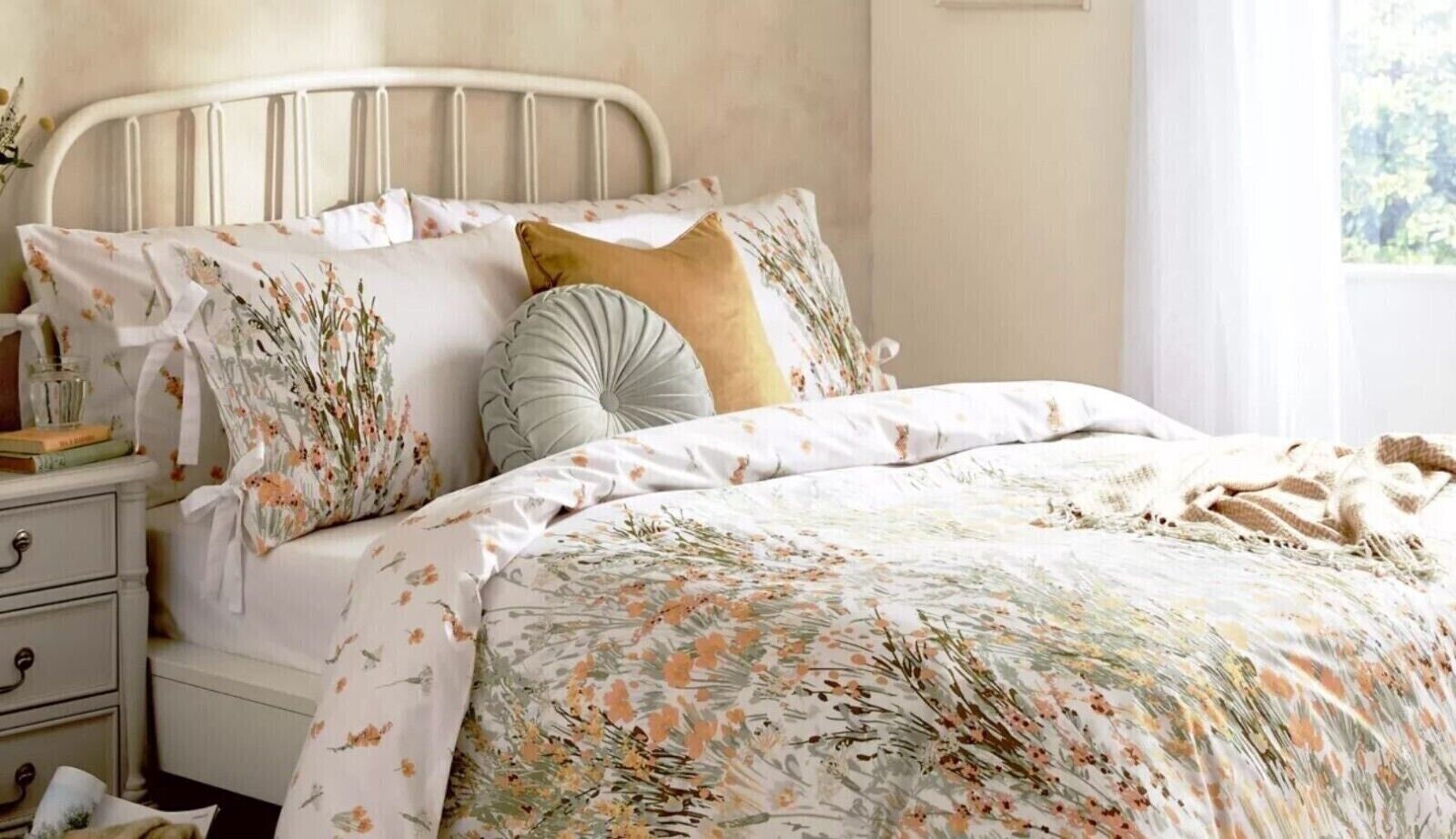 Laura Ashley Bramble Berry Vintage Queen Bed Sheet Bramble Bedding