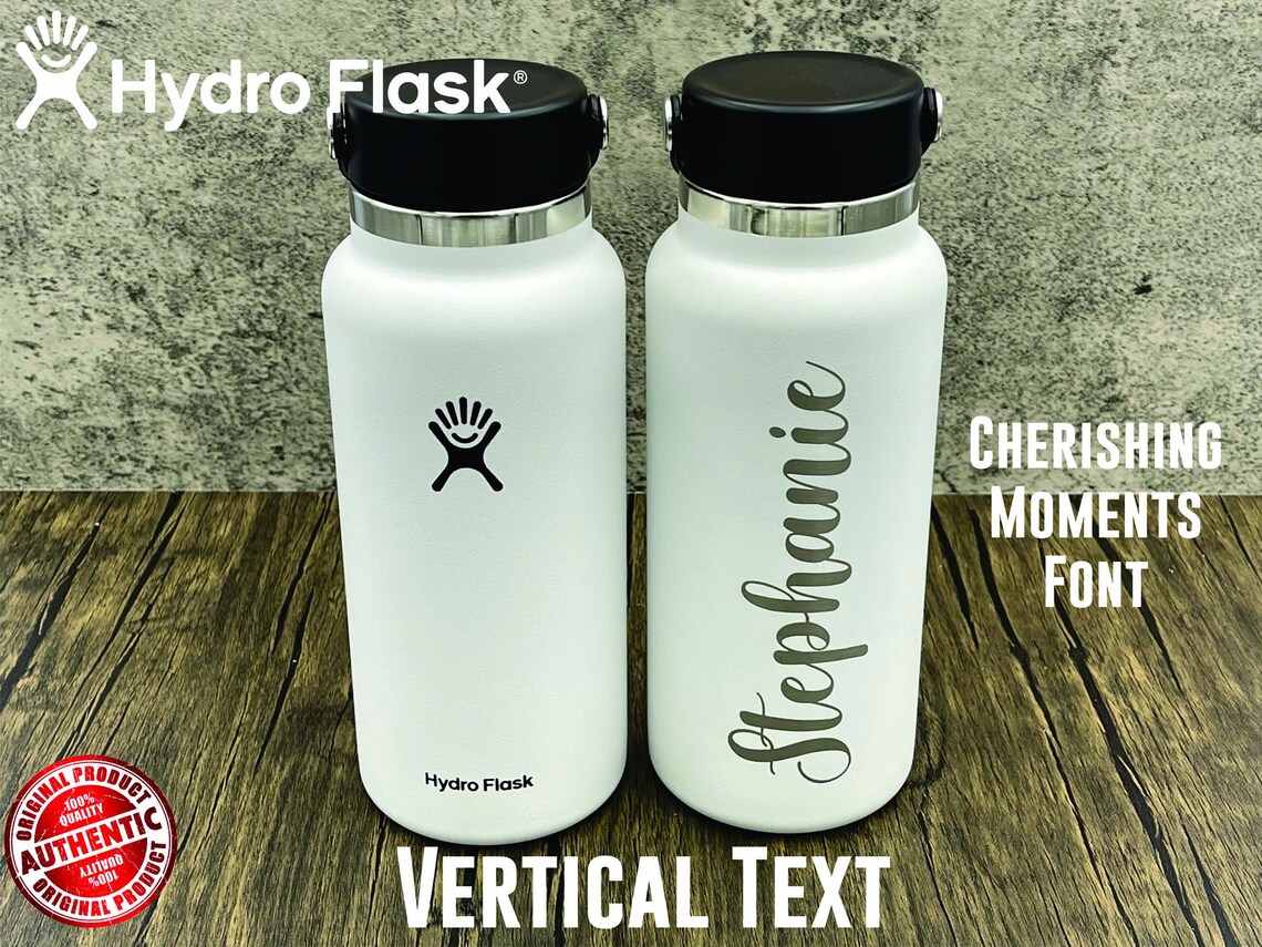 32oz Flex Lid Laser Engraved Hydro Flask Bottles FREE Laser Etsy