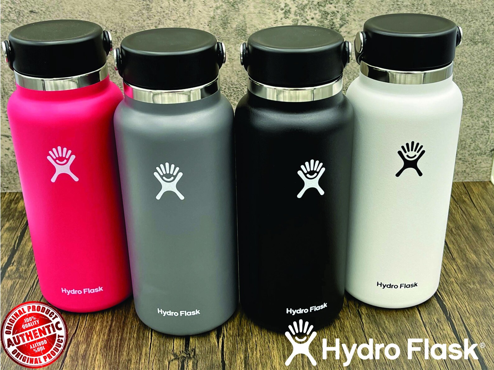 32oz Flex Lid Laser Engraved Hydro Flask Bottles FREE Laser Etsy