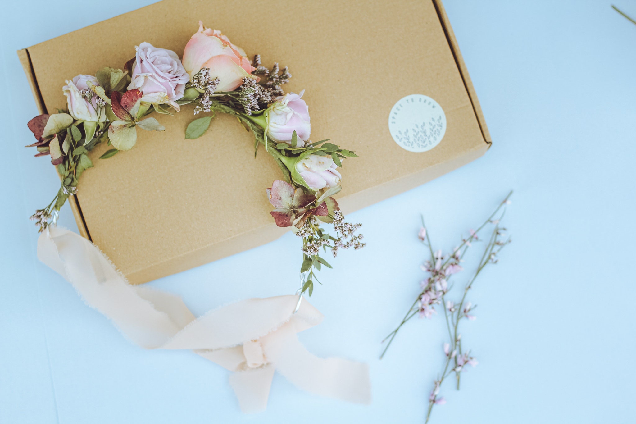 DIY Flower Crown Kit Etsy