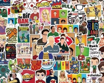 SCI-FI/Comics/Games Decals The Big Bang Theory Automotive Decal/Bumper Sticker SCI-FI/Comics/Games Decals The Big Bang Theory Automotive Decal/Bumper Sticker