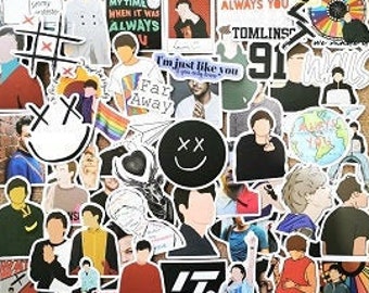 one direction stickers etsy