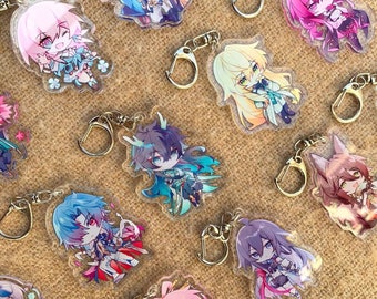 Honkai Star Rail Keychains