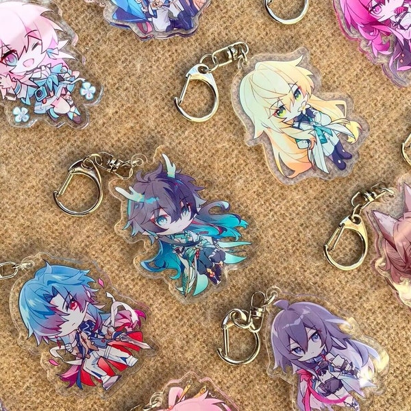 Honkai Star Rail Keychains