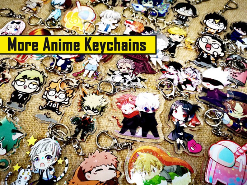 Genshin Meme Keychains Etsy