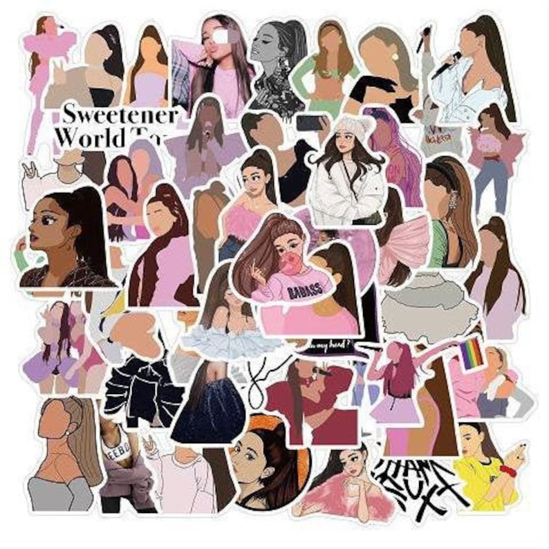 Ariana Grande stickers 50pcs