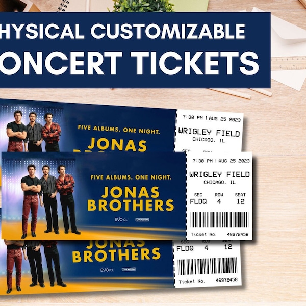Jonas Brothers Tickets Etsy