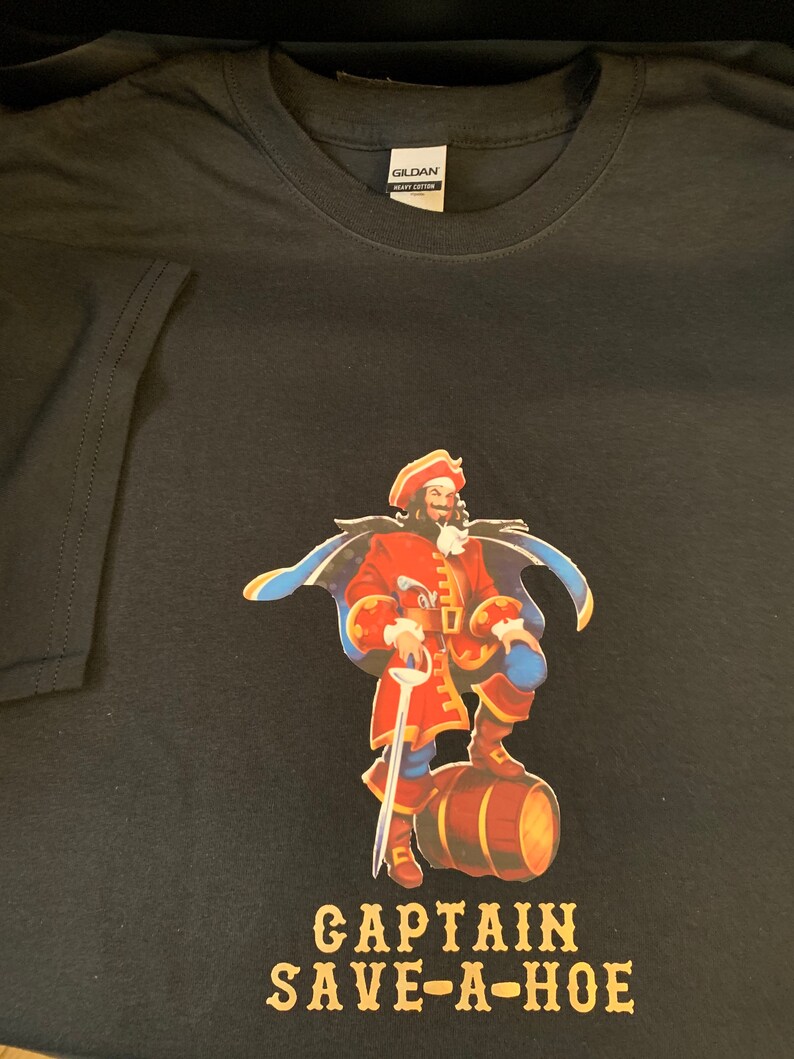 Captain Save A Hoe T Shirt | Etsy