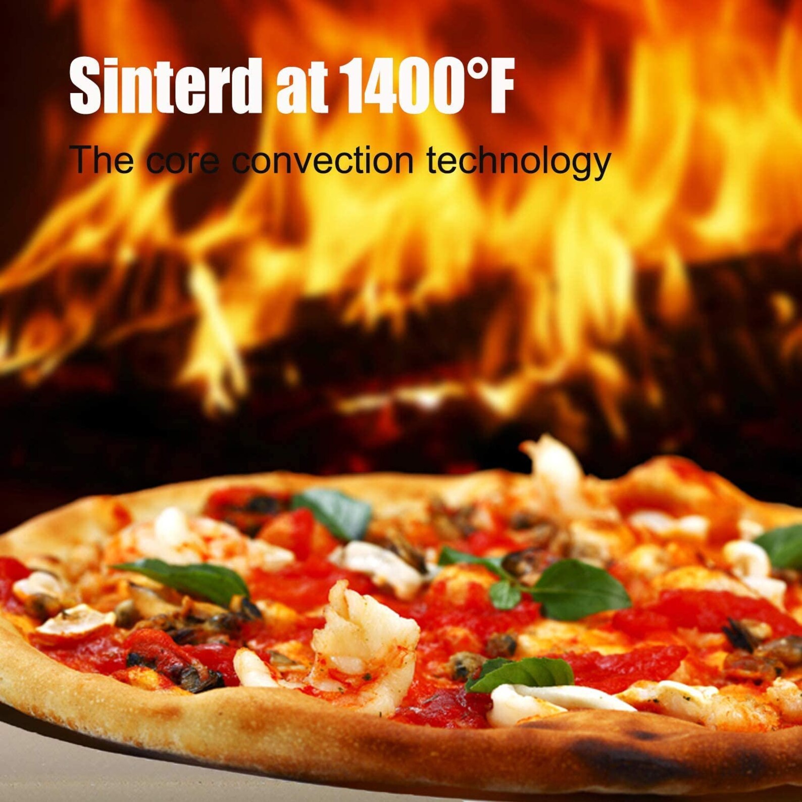 15x12 Inch Rectangular Pizza Stone With Wooden Peel Paddle Etsy