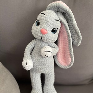 Crochet bunny WRITTEN PATTERN, english/czech pdf, written pattern rabbit, crochet bunny pattern, amigurumi pattern, crochet rabbit pattern