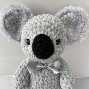 Crochet koala pattern, ENGLISH/CZECH written pattern, pdf download pattern, koala, crocheted koala, koala pattern, crochet written pattern