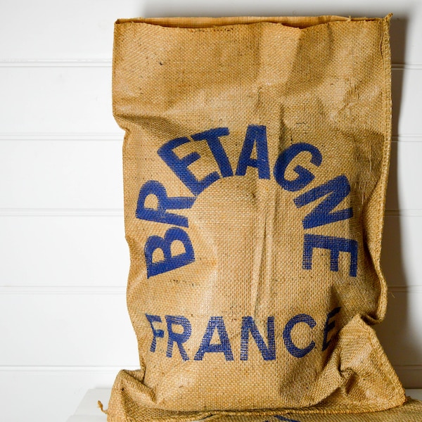 French Hessian Sack.