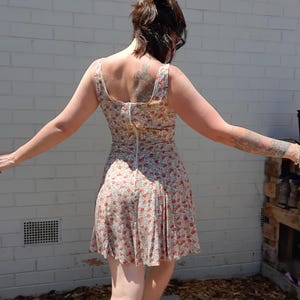 Syndicate 90s Vintage Earthy Bohemian swing skate Dress